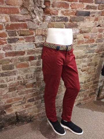 ENZO TOMATO COTTON PANT